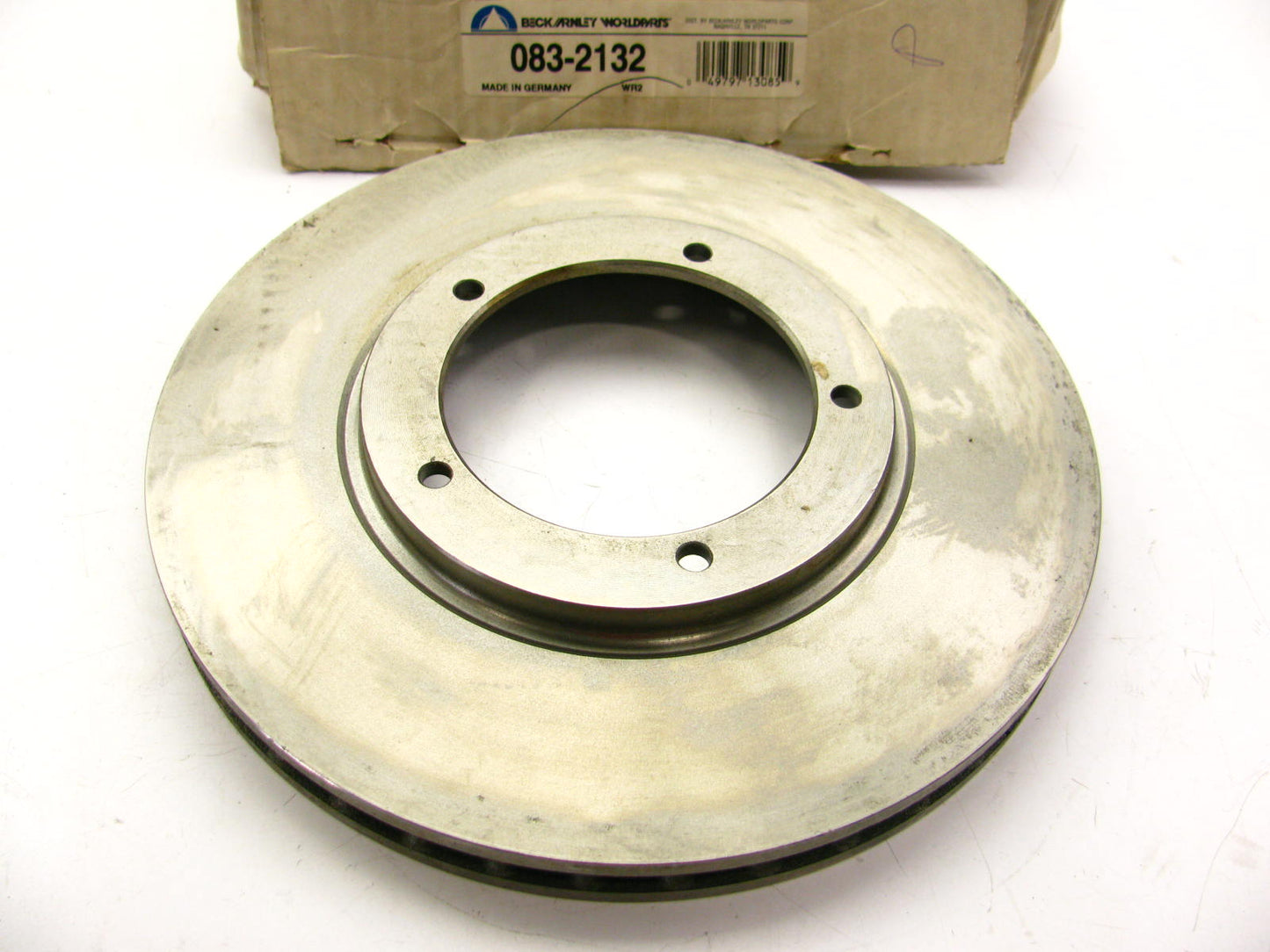 Beck Arnley 083-2132 Front Brake Rotor For 1984-1989 Porsche 911, German Made