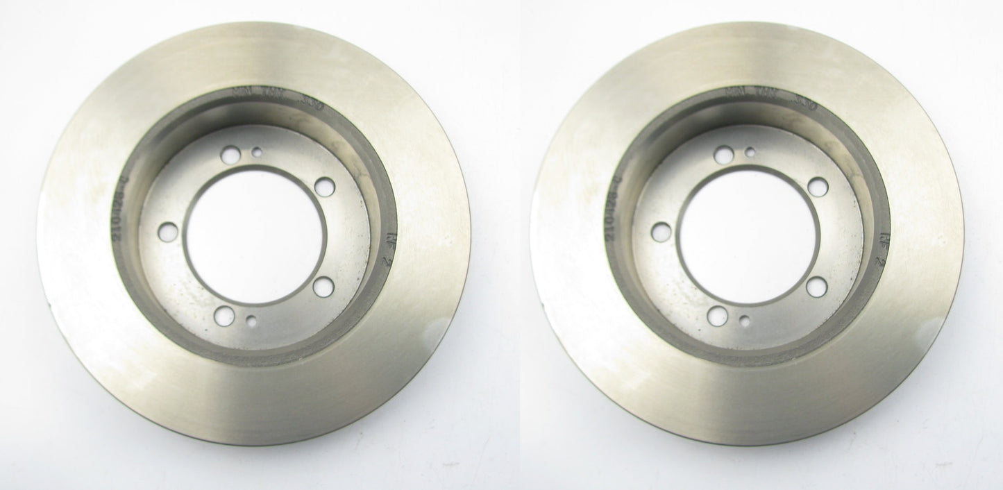 (x2) Disc Brake Rotor Beck/Arnley 083-2379  For 1990-1994 Mitsubishi Eclipse