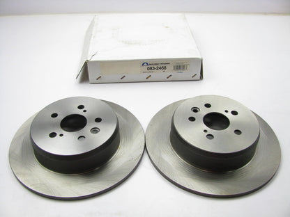 (2 Pcs) Beck Arnley 083-2468 Rear Brake Rotor For 90-93 Celica TURBO ALL-TRAC