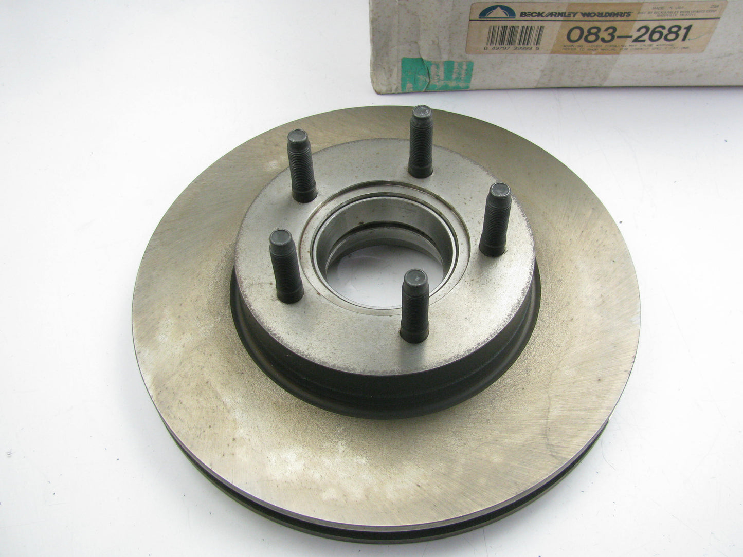Beck Arnley 083-2681 Front Disc Brake Rotor