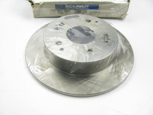 Beck Arnley 083-2987 REAR Disc Brake Rotor For 2004-2005 Honda Civic