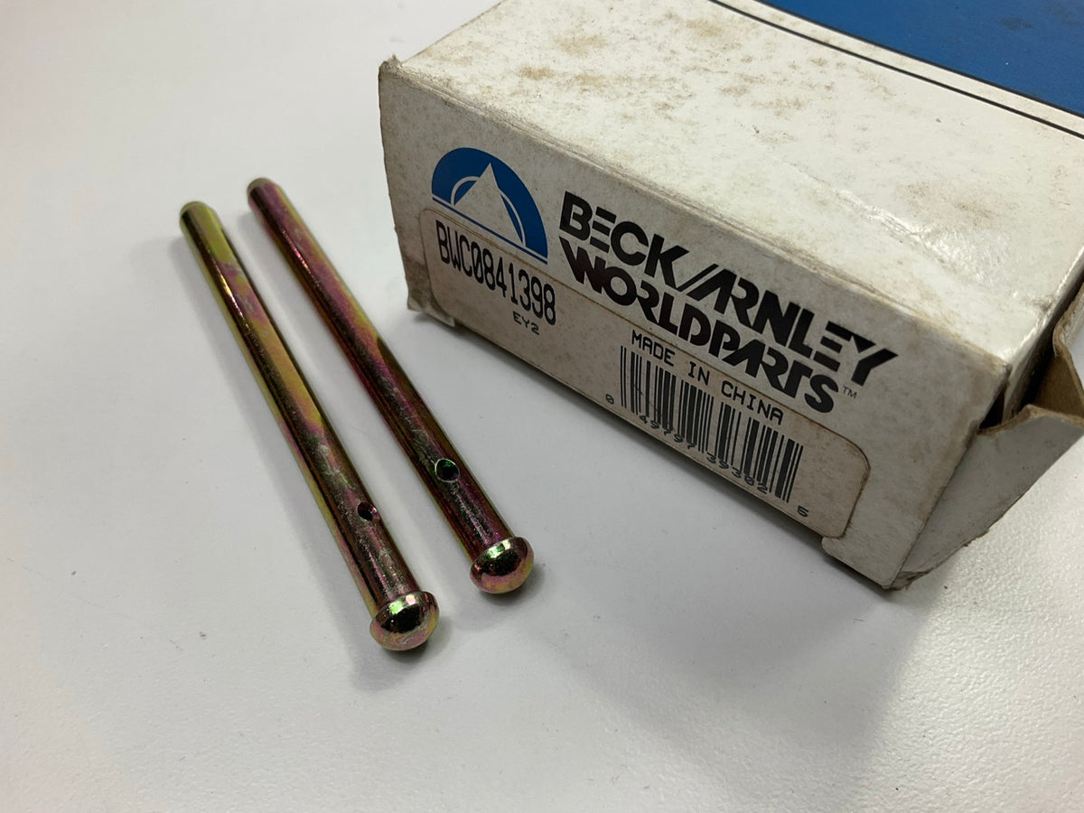 (2) Beck Arnley 084-1398 Front Brake Guide Pin Kit