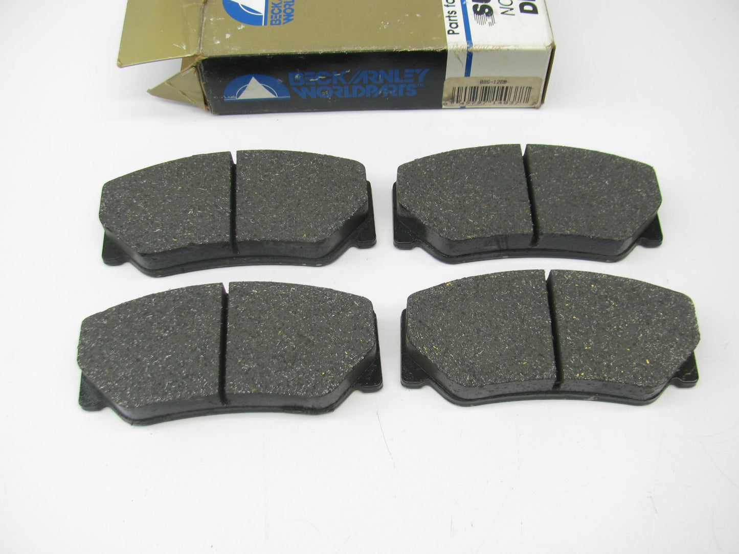 Beck Arnley 086-1260 Front Brake Pads For 1985-1987 Volvo 740, 1983-87 Volvo 760