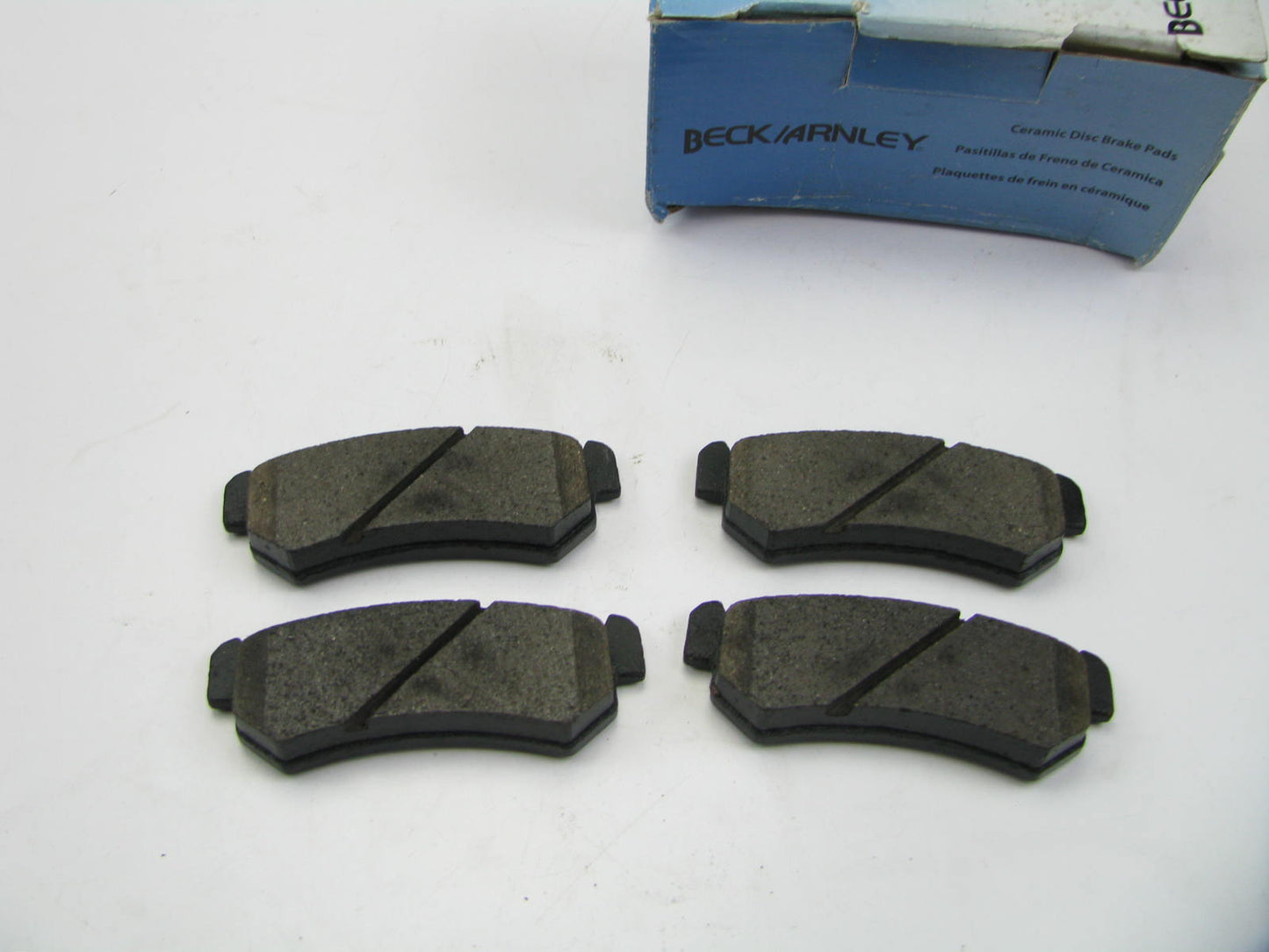 Beck Arnley 086-1729C Rear Disc Brake Pad Set - Ceramic