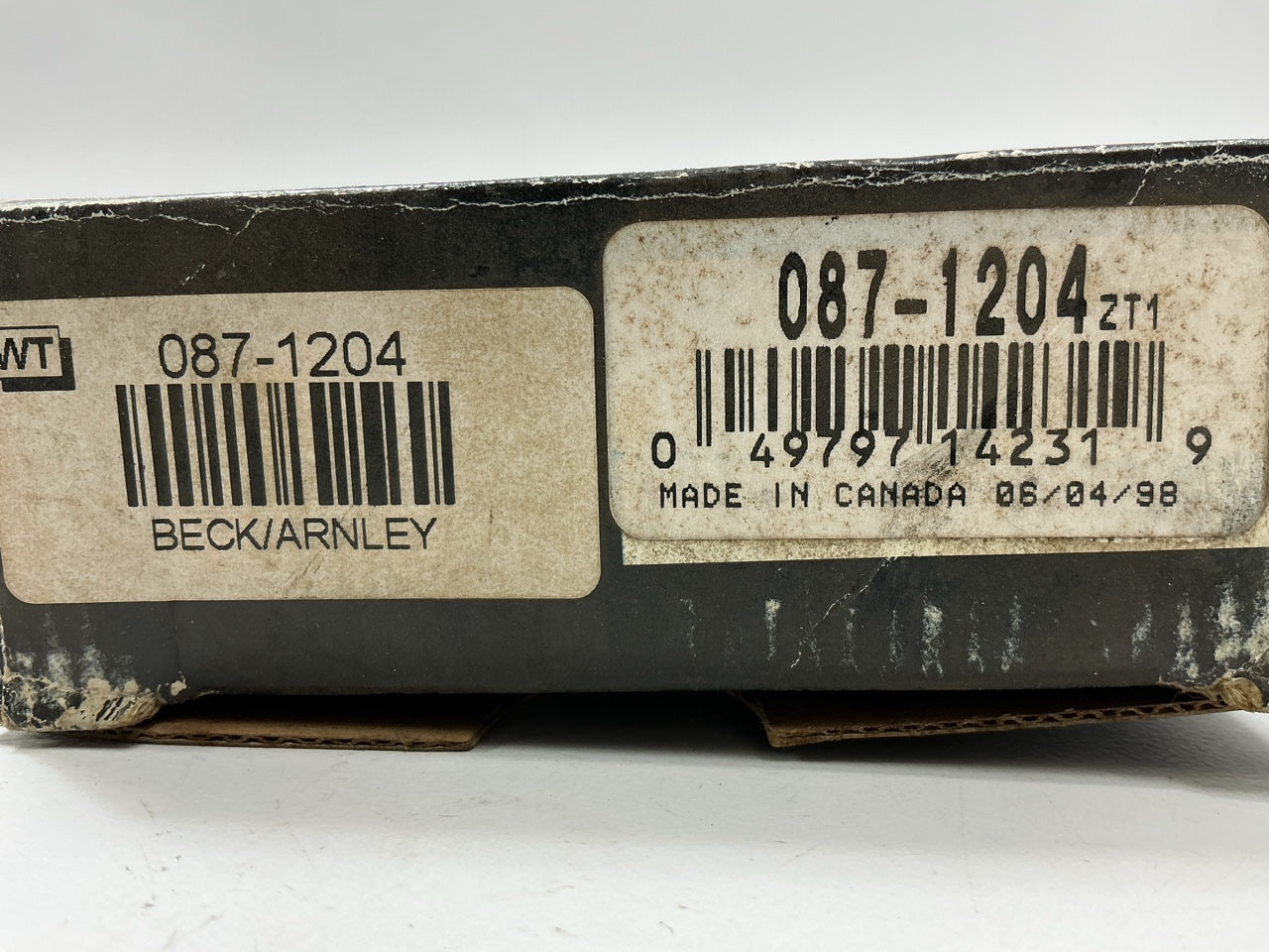 Beck Arnley 087-1204 Front Semi-Metallic Disc Brake Pads
