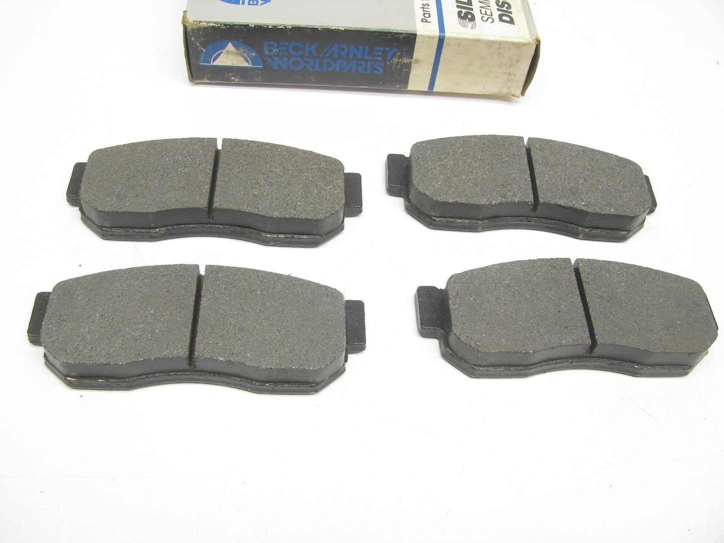 Beck Arnley 087-1309 Front Disc Brake Pads For 1987-1989 Subaru Justy