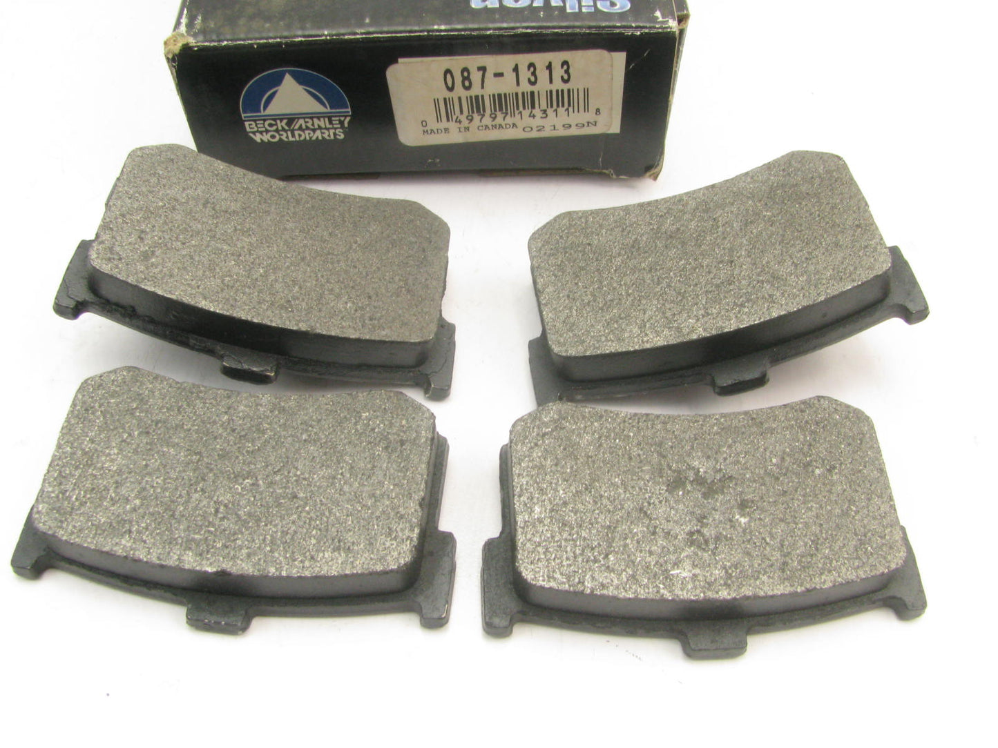Beck Arnley 087-1313 Rear Disc Brake Pad Set - Semi-Metallic