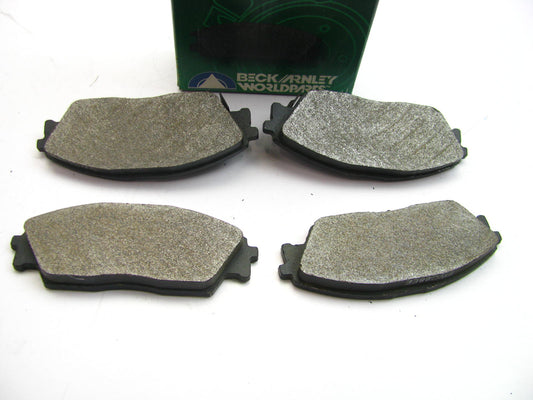 Beck Arnley 087-1343 Front Disc Brake Pad Set - Semi-Metallic