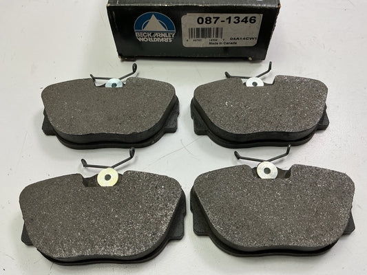 Beck Arnley 087-1346 Front Semi-Metallic Disc Brake Pads