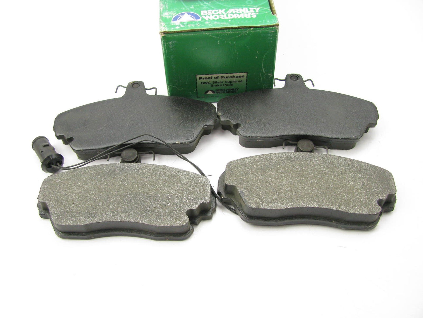 Beck Arnley 087-1354 Front Disc Brake Pads 1987-88 Sterling 825 1989-91 827