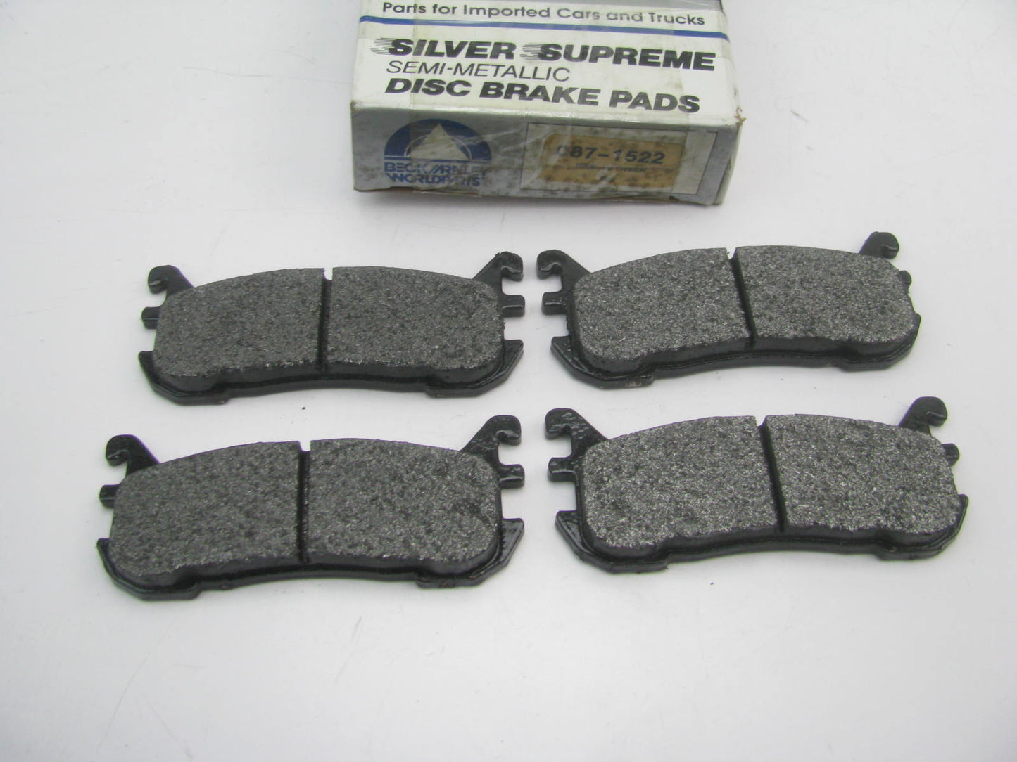 Beck Arnley 087-1522 Rear Disc Brake Pads For 1995-1998 Mazda Protege