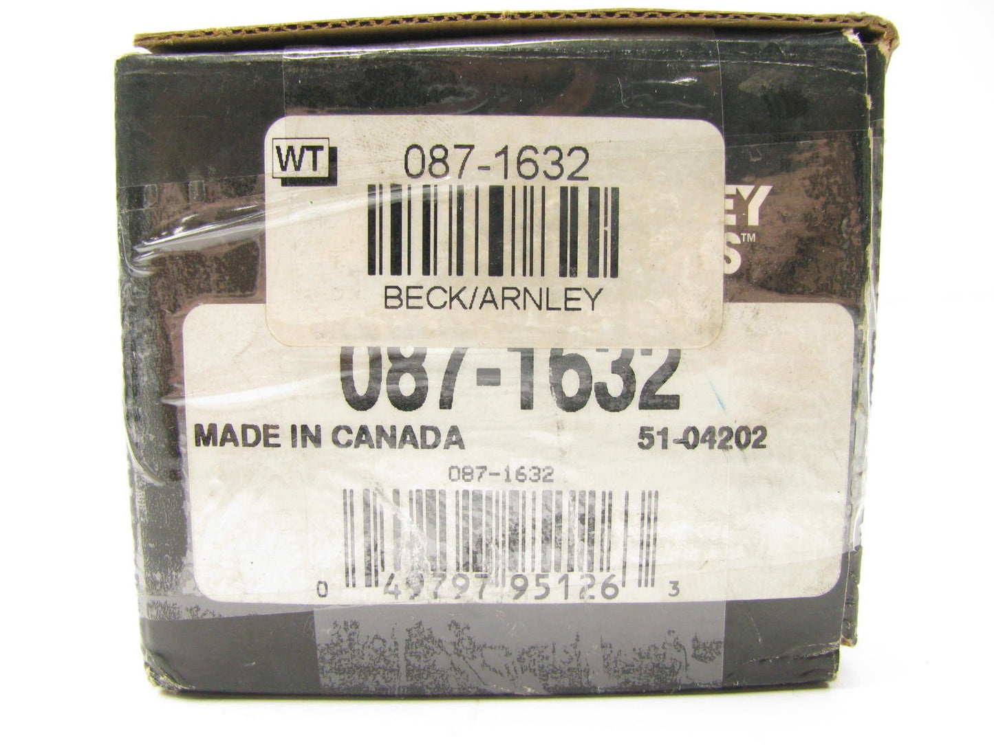 Beck Arnley 087-1632 FRONT Disc Brake Pads For 1999 Daewoo Lanos