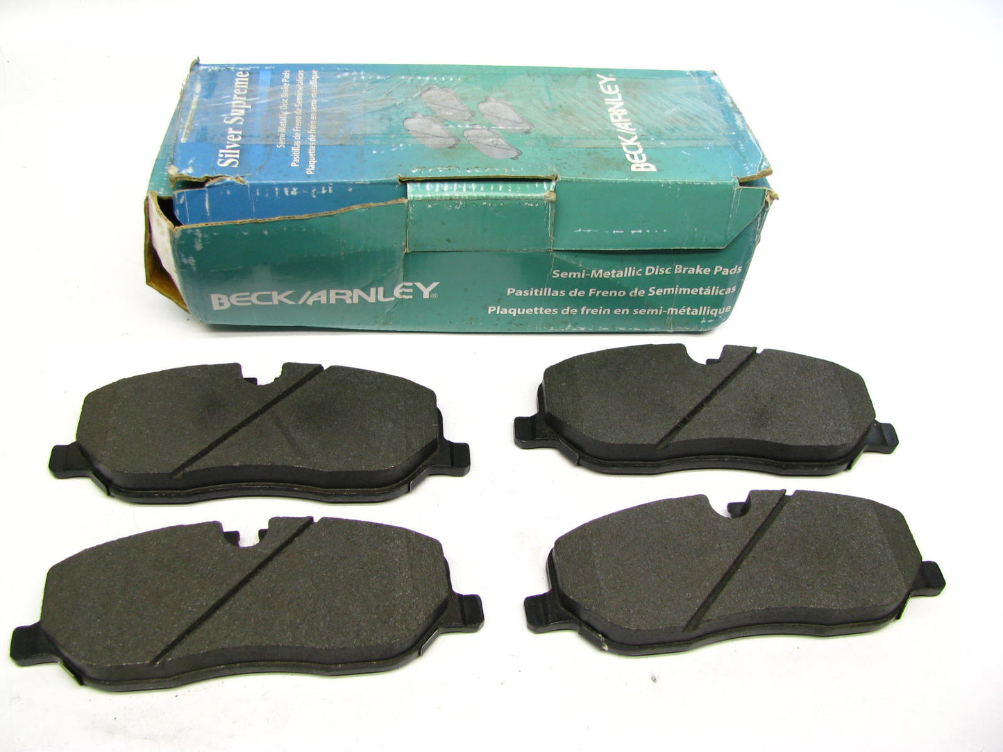 Beck Arnley 087-1795 Front Disc Brake Pad Set - Semi-Metallic