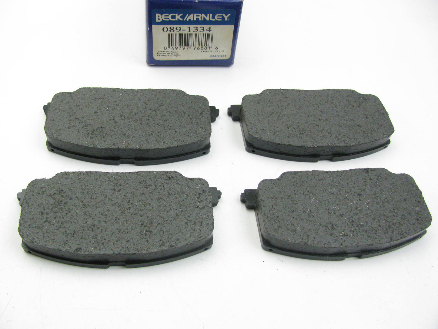 Beck Arnley 089-1334 Front Disc Brake Pads