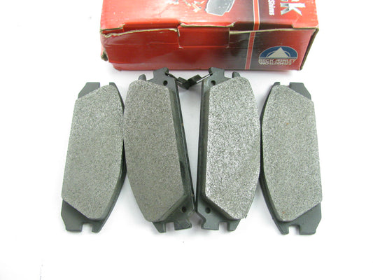 Beck Arnley 0890007 Front Disc Brake Pad Set - Semi-Metallic