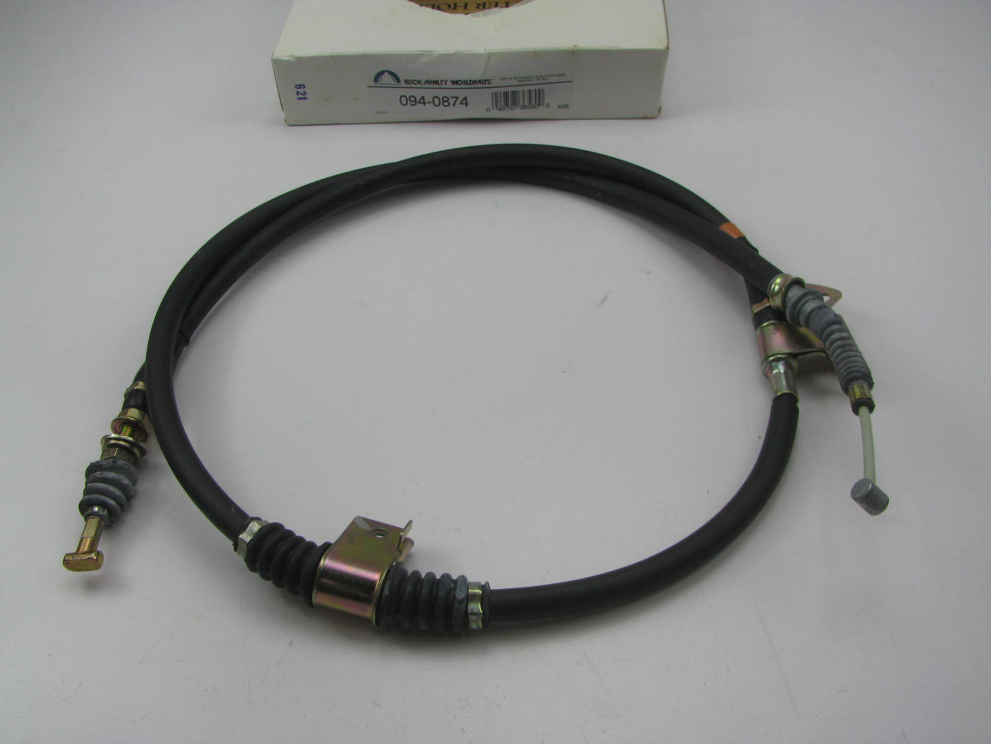 Beck Arnley 094-0874 Rear Right Parking Brake Cable For 1988-1992 Mazda MX-6