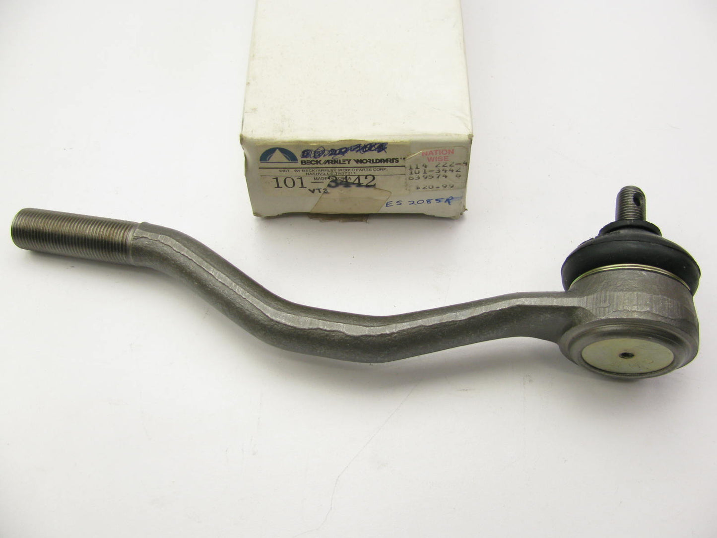 Beck Arnley 101-3442 Front Inner Steering Tie Rod End For 1977-1980 Datsun 810