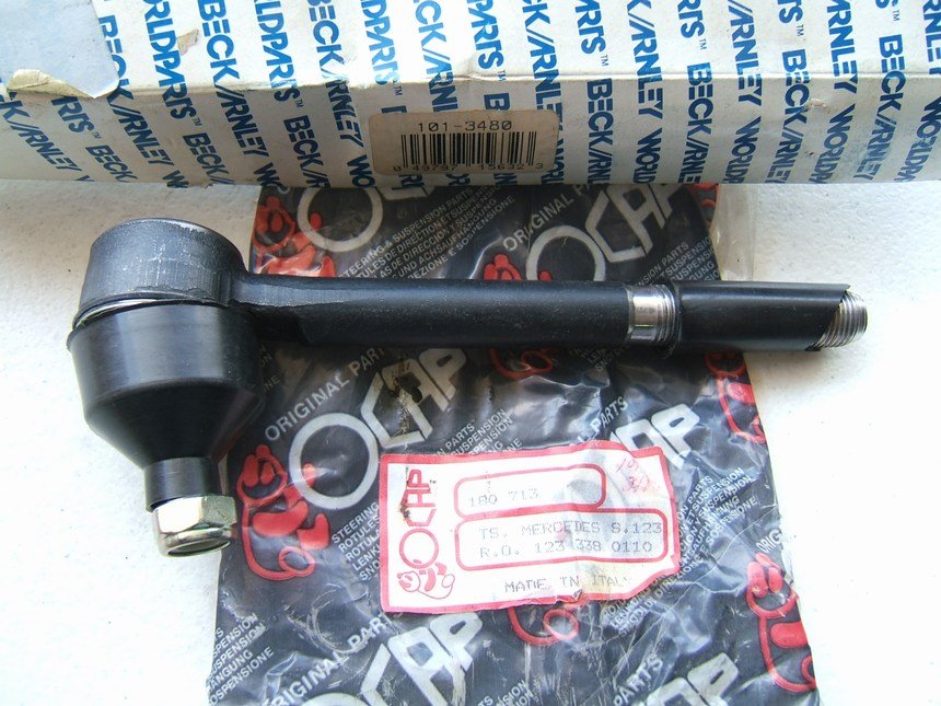 Beck Arnley 101-3480 Front Outer Tie End 76-85 Mercedes 230 240 280 300 Sedan