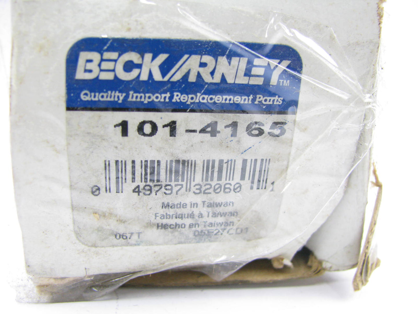 (2) Beck Arnley 101-4165 Steering Tie Rod Ends - Front Inner