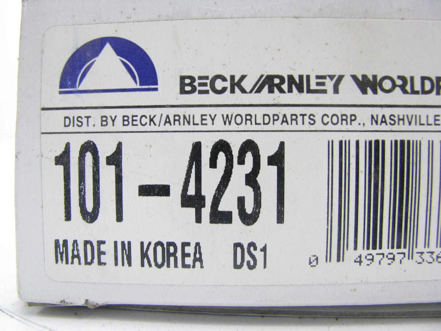 Beck Arnley 101-4231 RIGHT OUTER Tie Rod Center End 1982-86 Toyota Land Cruiser