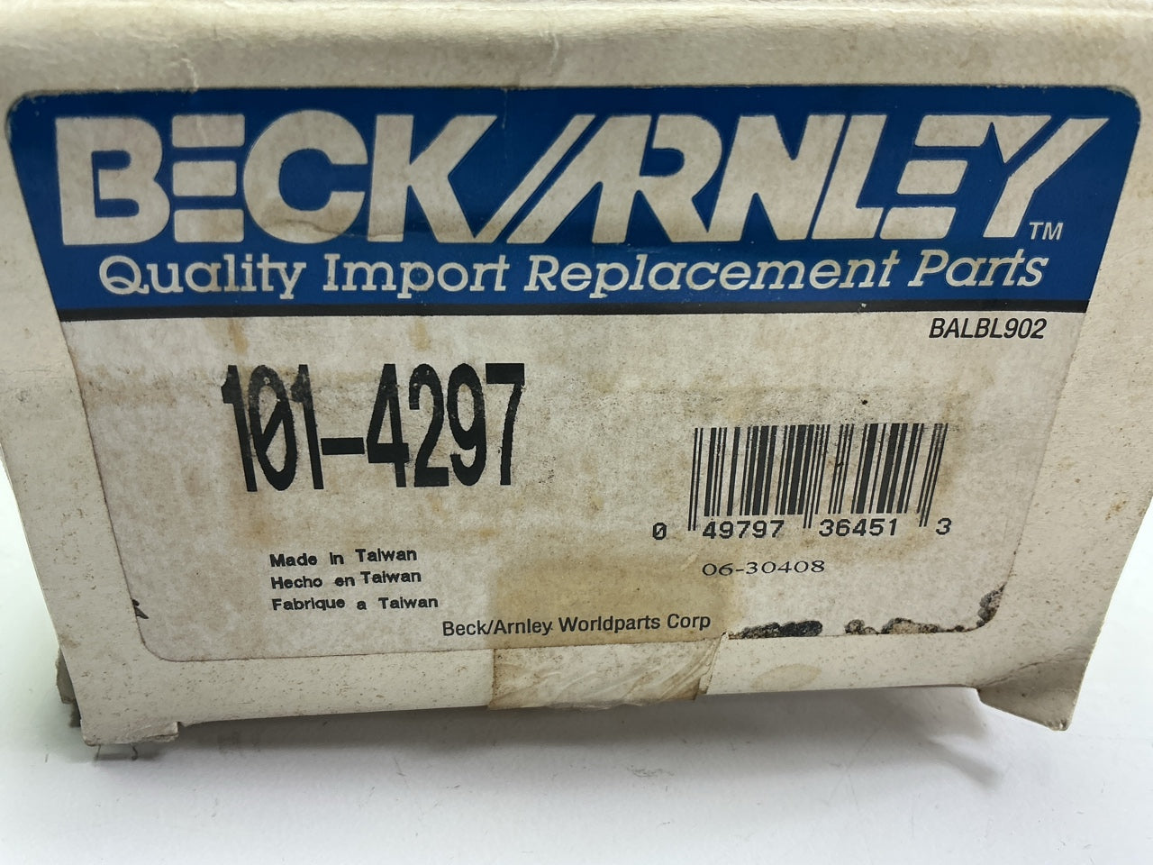 Beck Arnley 101-4297 Front Left Lower Suspension Control Arm