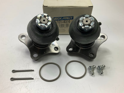 (2) Beck Arnley 101-4316 Front Upper Suspension Ball Joint