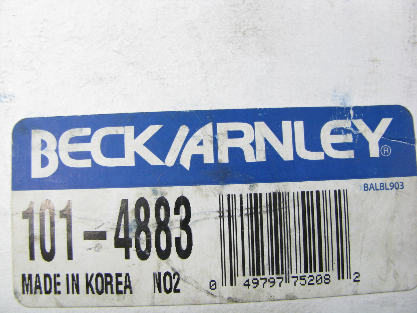 Beck Arnley 101-4883 Suspension Ball Joint - Front Left Lower