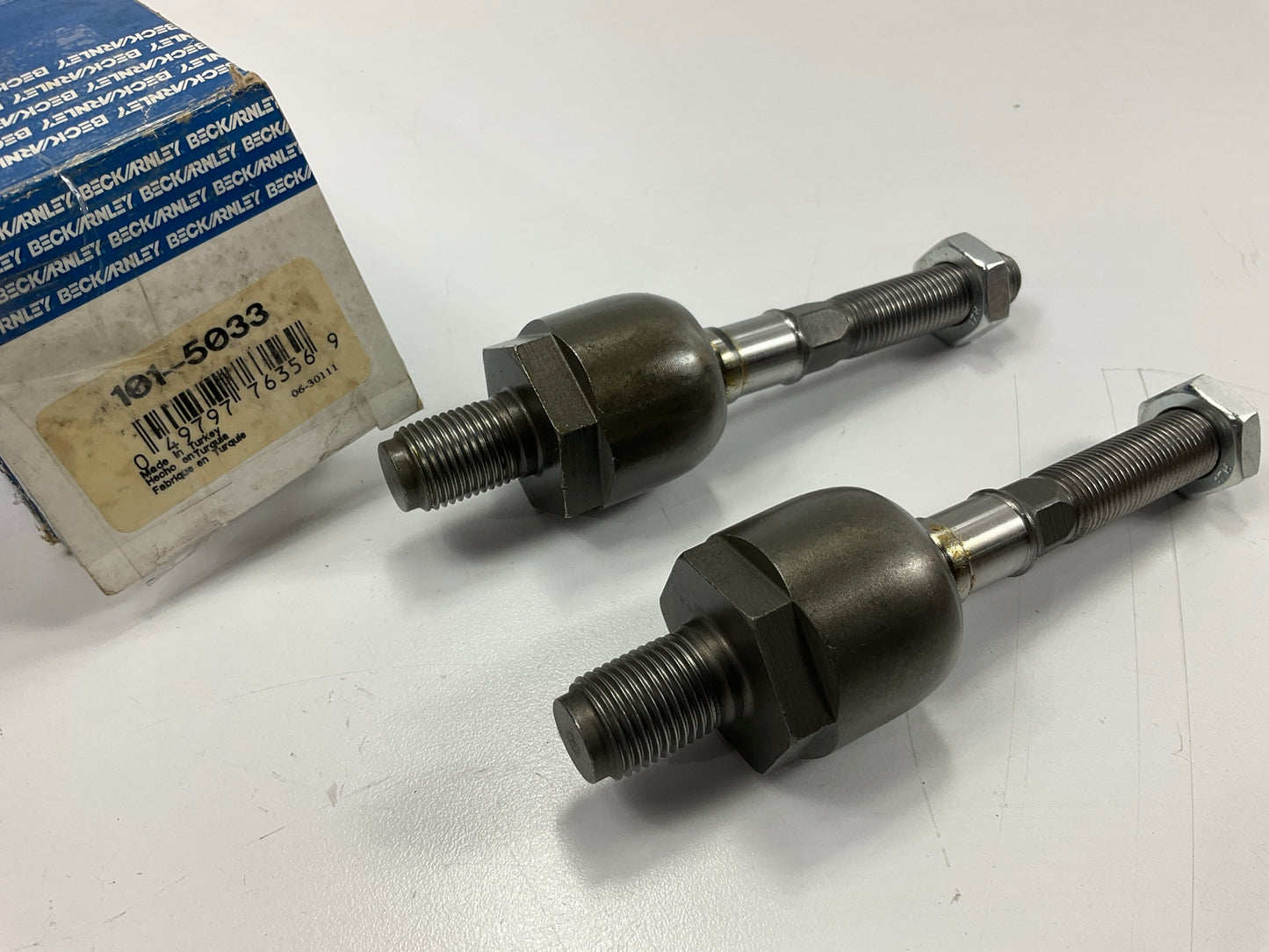 (2) Beck Arnley 101-5033 INNER Steering Tie Rod End
