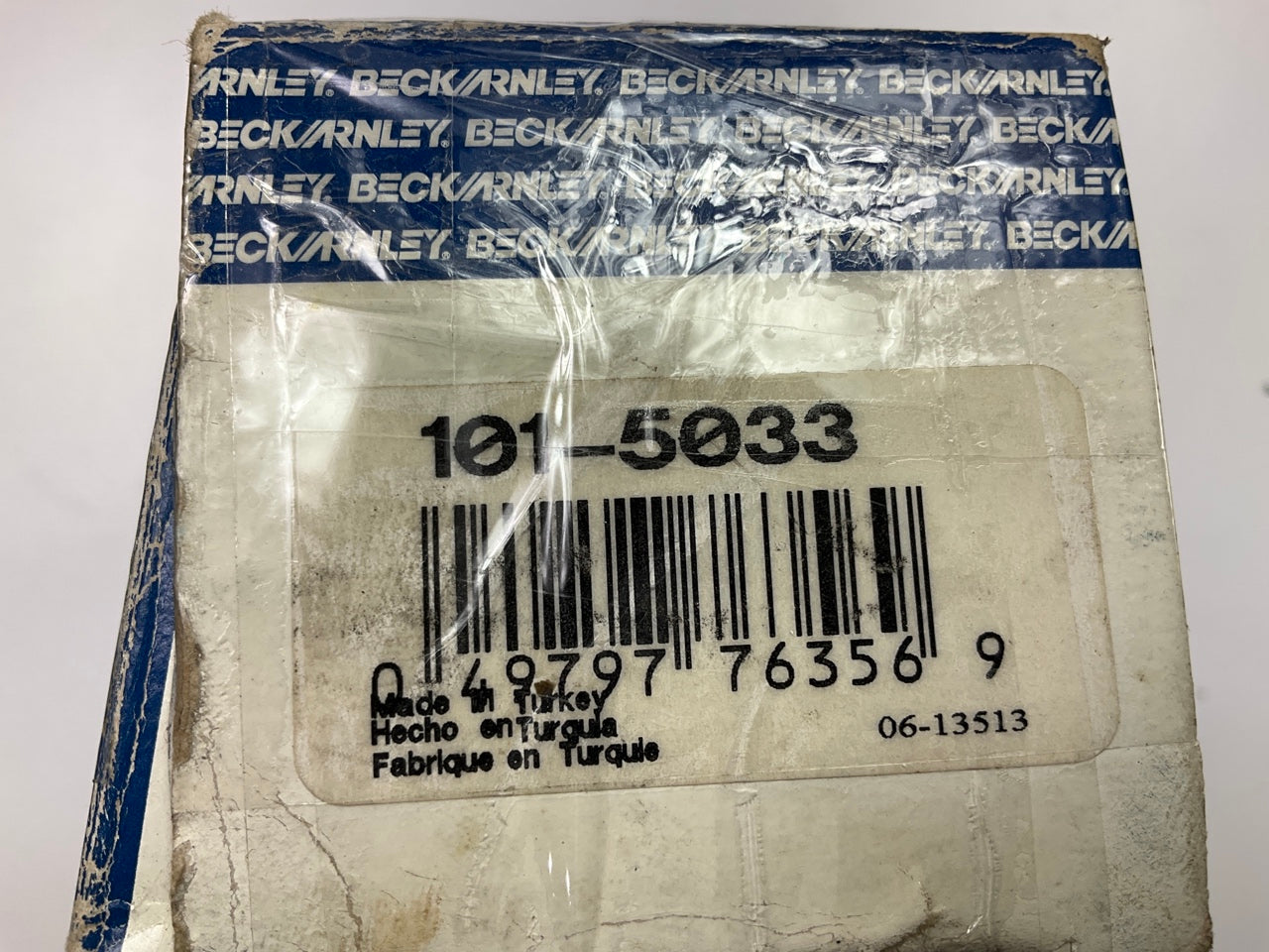 Beck Arnley 101-5033 INNER Steering Tie Rod End