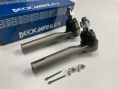 (2) Beck Arnley 101-5835 Front Outer Steering Tie Rod End For 04-09 Nissan Quest