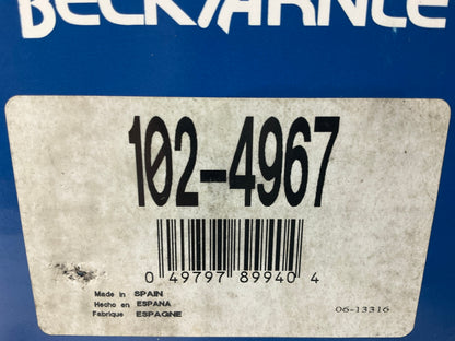 (2) Beck Arnley 102-4967 FRONT LOWER Suspension Control Arm And Ball Joint