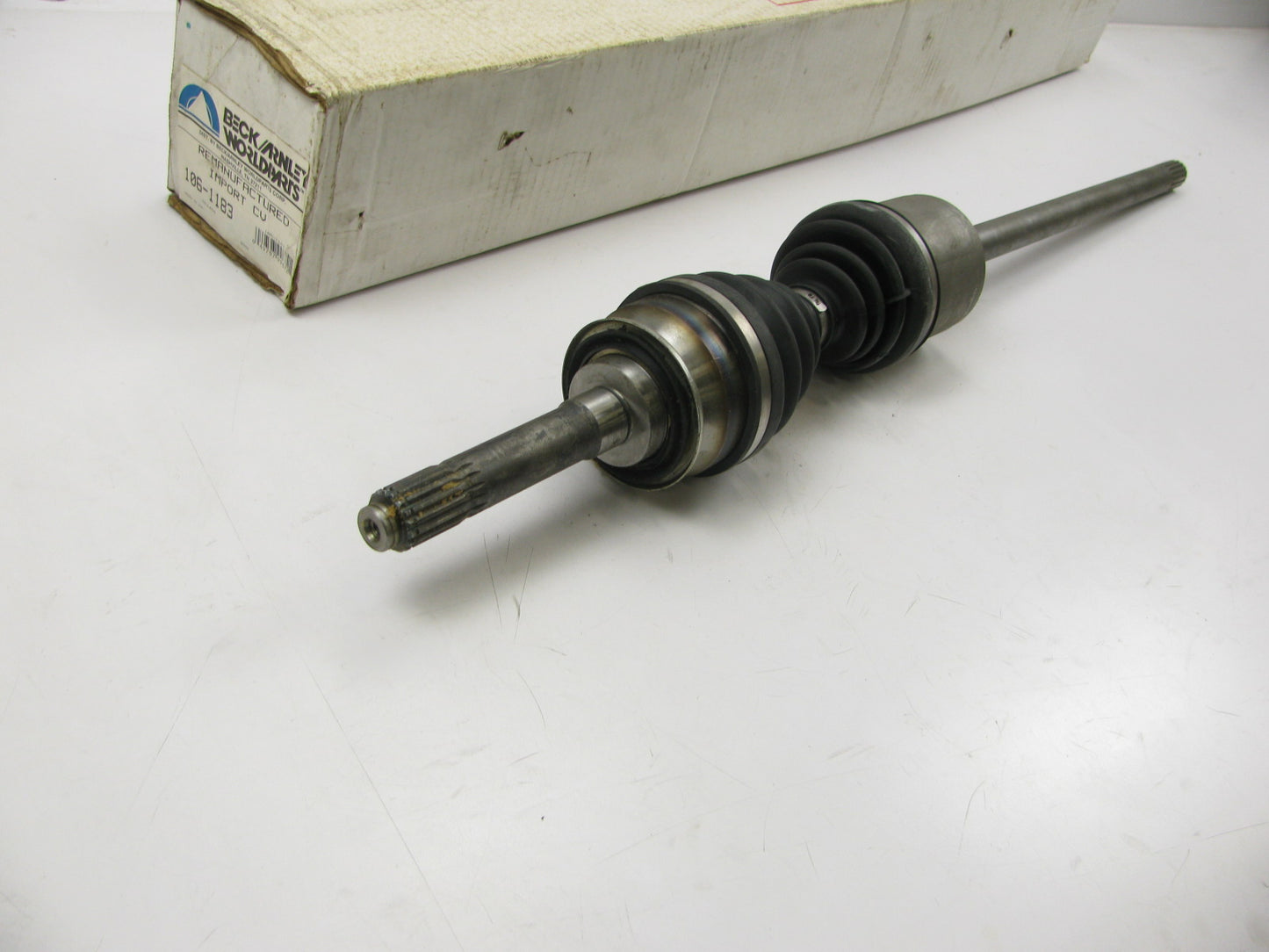 REMAN. Beck Arnley 106-1183 Front Left CV Axle Shaft