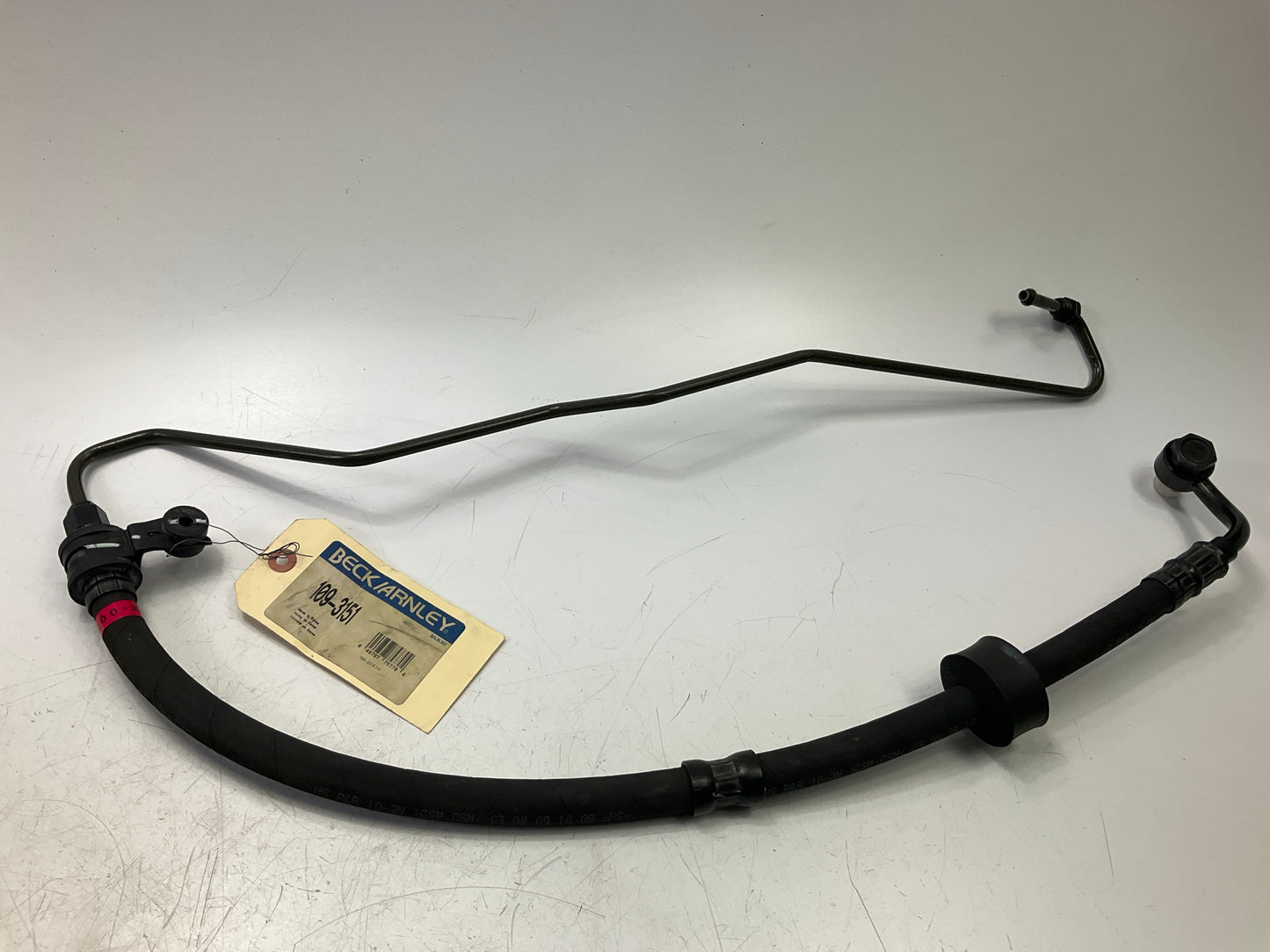 Beck Arnley 109-3151 Power Steering Hose For 01-05 Hyundai Elantra 03-06 Tiburon
