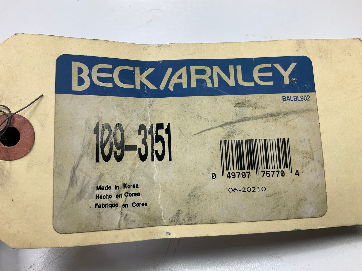 Beck Arnley 109-3151 Power Steering Hose For 01-05 Hyundai Elantra 03-06 Tiburon