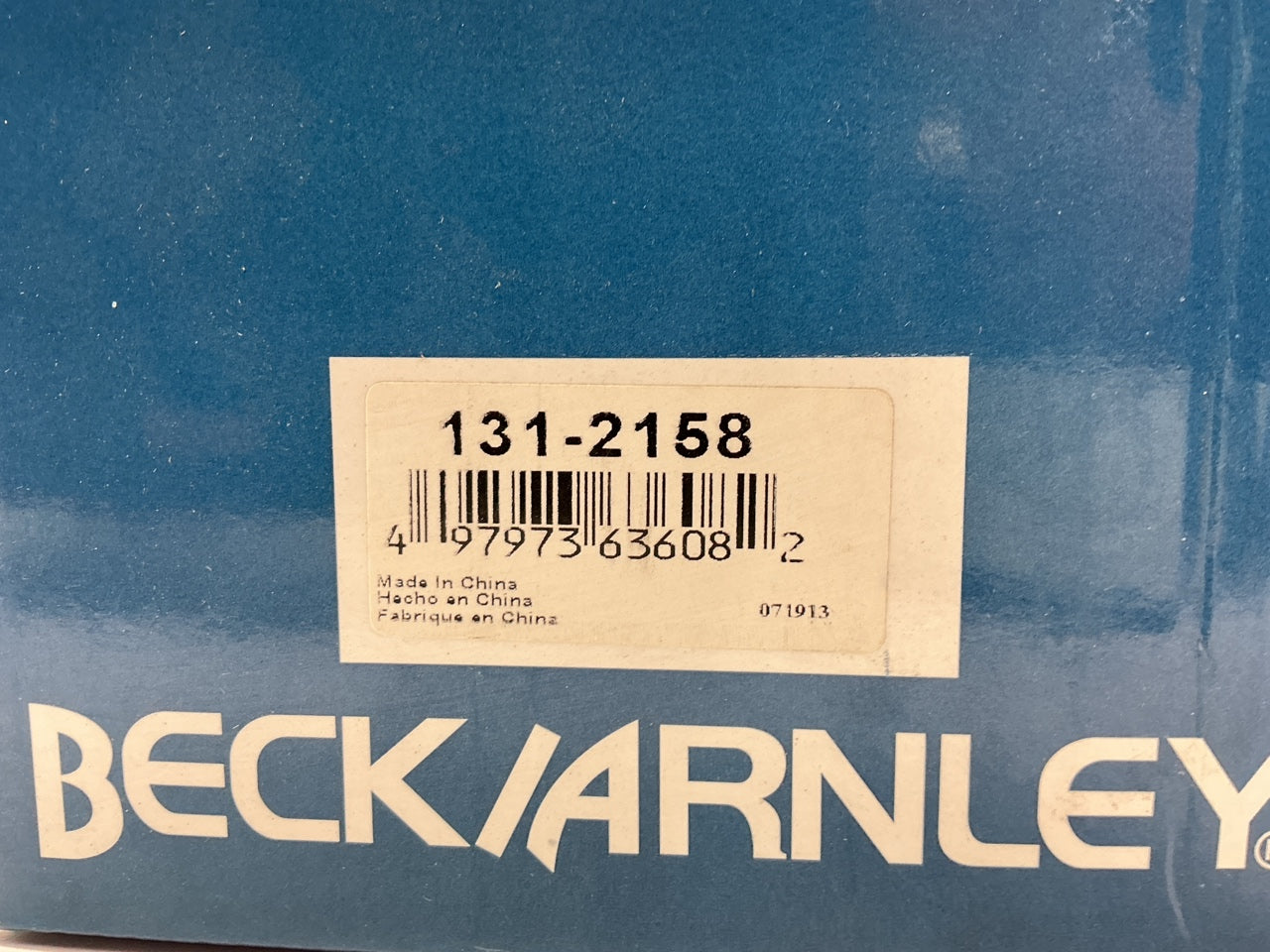 Beck Arnley 131-2158 Water Pump
