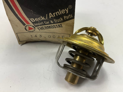 Vintage Beck Arnley 143-0016 Brass 192 Deg. Thermostat - 1971-74 Ford Pinto 2.0L