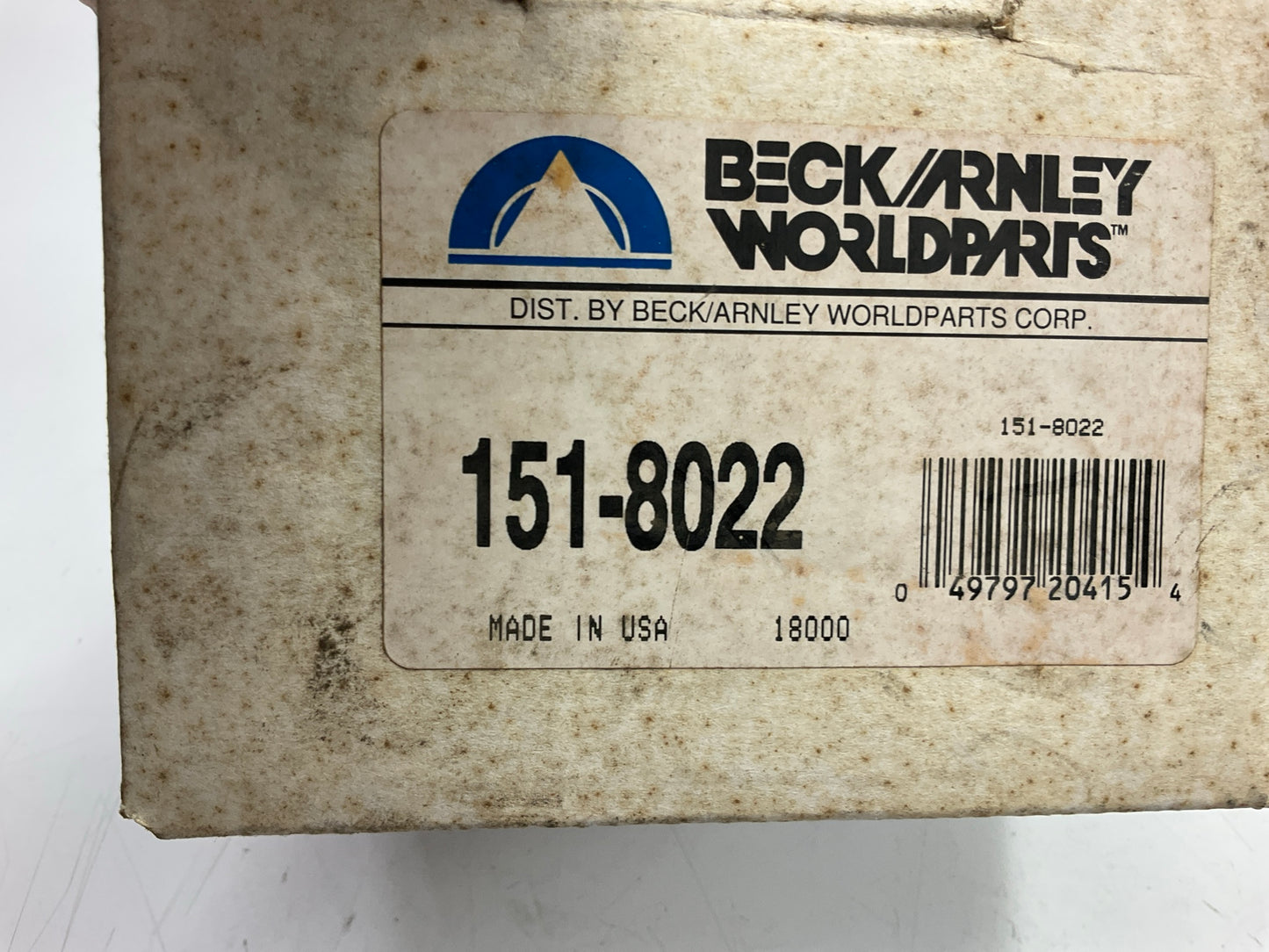 Beck Arnley 151-8022 Mechanical Fuel Pump For 1980-1982 Toyota Corolla 1.8L