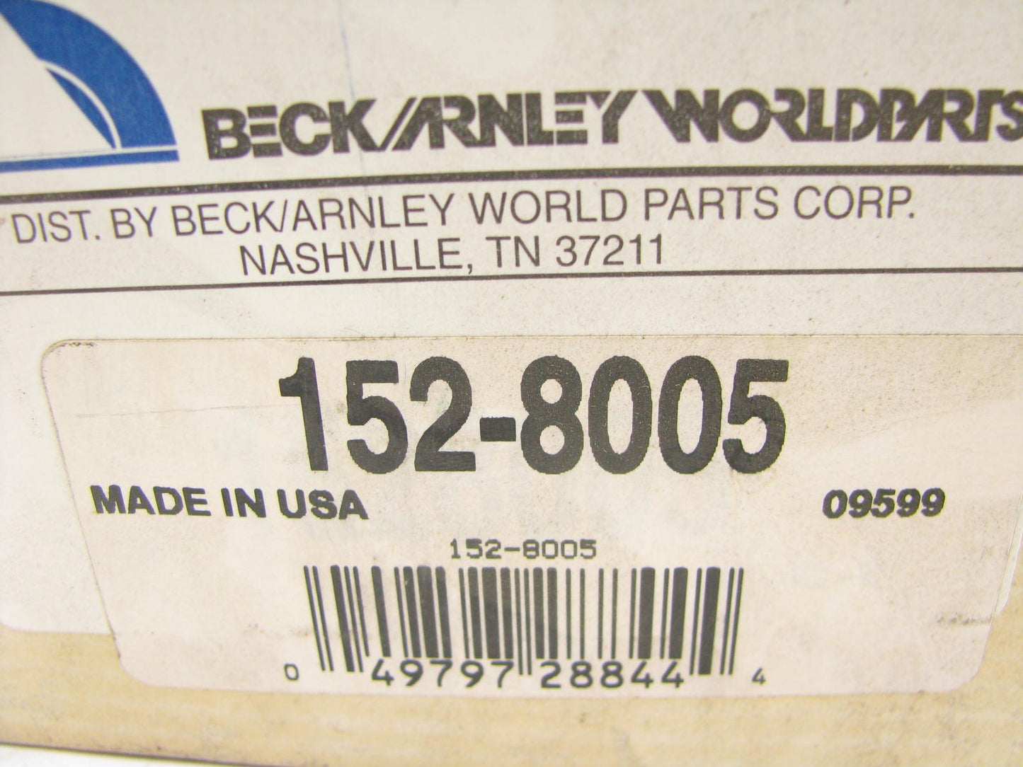 Beck Arnley 152-8005 Electric Fuel Pump 1986-90 Honda Accord 2.0L