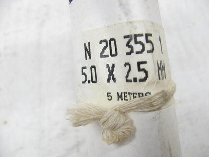 5 Meters Of 5mm Id Vintage Cloth Wrapped Fuel Hose For Volkswagen, Honda Etc