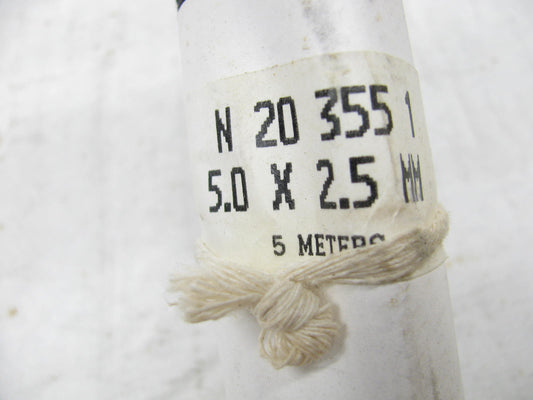5 Meters Of 5mm Id Vintage Cloth Wrapped Fuel Hose For Volkswagen, Honda Etc