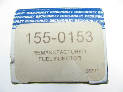 Beck Arnley 155-0153 Reman Fuel Injector For 91-93 Nissan NX 95-98 200SX 1.6L