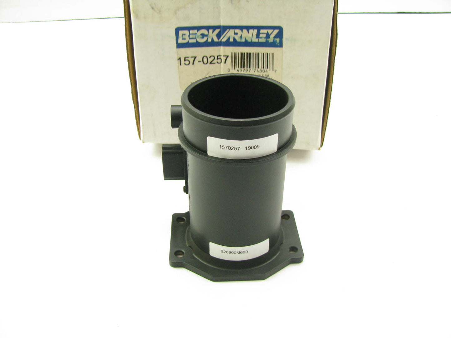 Beck Arnley 157-0257 Reman MAF Mass Air Flow Sensor For 1995-1999 Nissan 1.6L