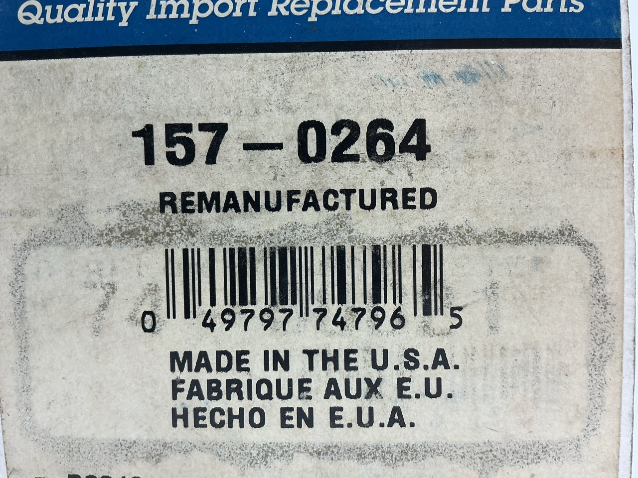 Beck Arnley 157-0264 Reman OEM MAF Mass Air Flow Sensor 1998-04 Toyota 3.4L 4.7L