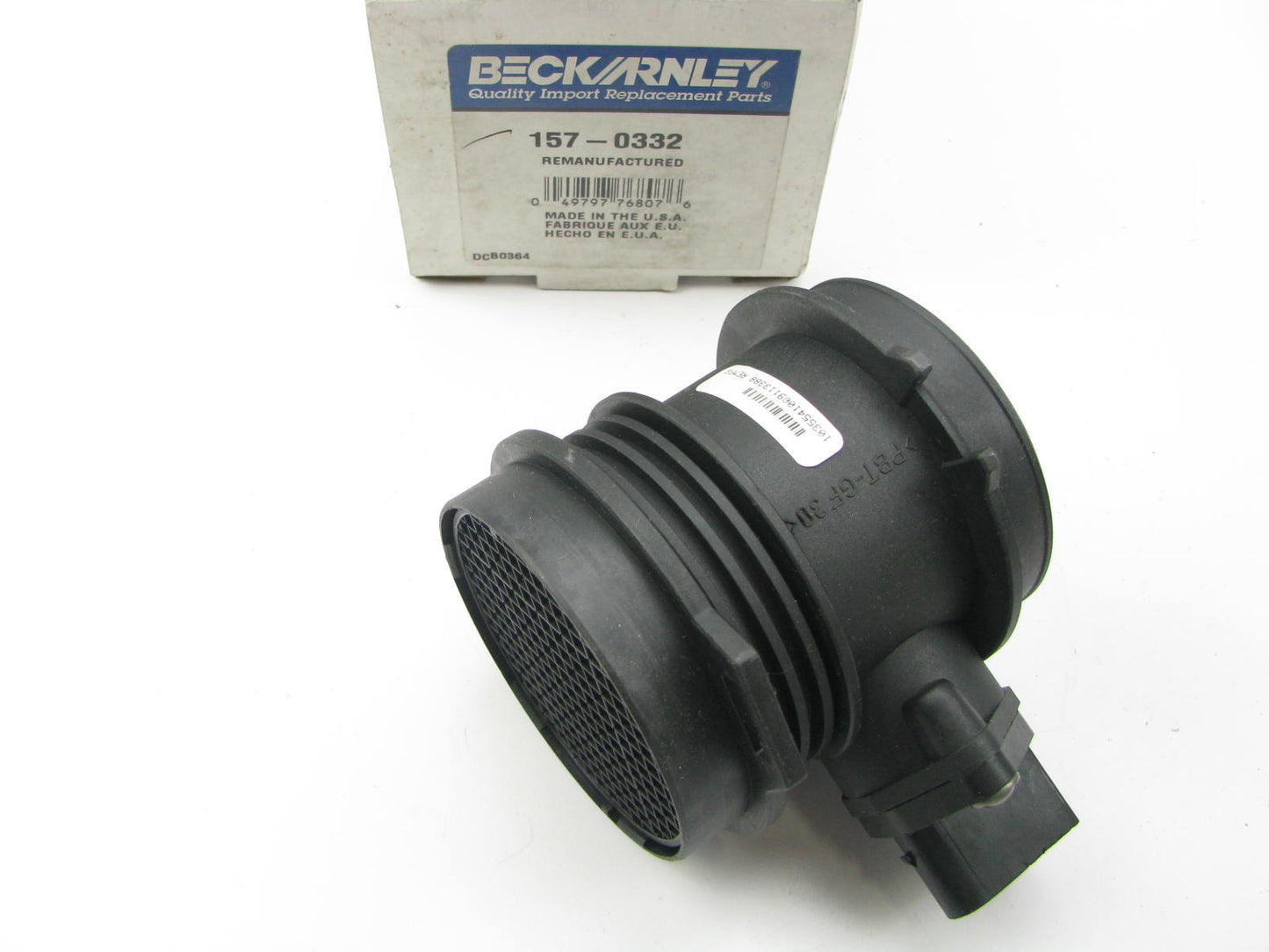 Beck Arnley 157-0332 Reman Mass Air Flow Sensor 98-05 Mercedes 2.6L 2.8L 3.2L