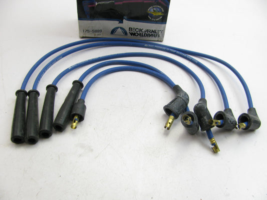Beck Arnley 175-5889 Ignition Spark Plug Wire Set For 1989 Ford Festiva 1.3L-L4