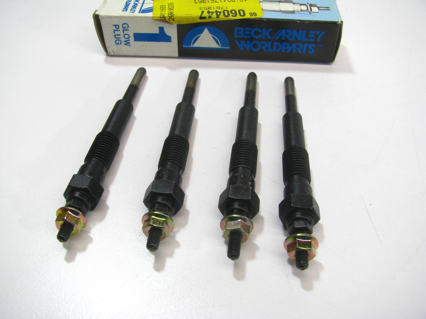 (4) Beck Arnley 176-1053 Diesel Glow Plugs 1978-1980 Toyota Landcruiser 4-CYL