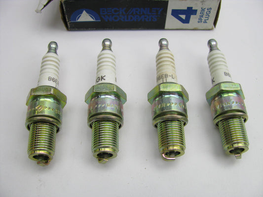 (4) Beck Arnley 176-5146 Ignition Spark Plugs B6EBL-11