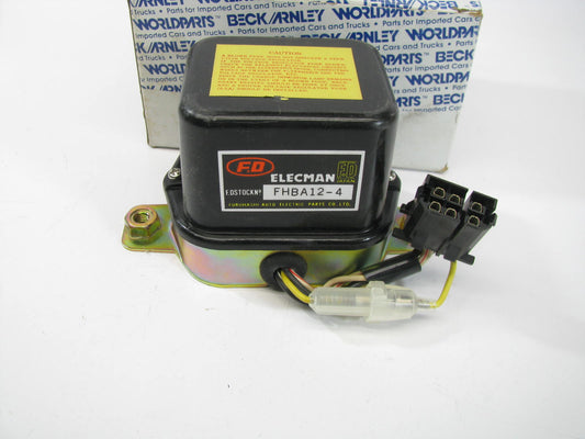 Beck Arnley 177-0304 FD Elecman FHBA12-4 Voltage Regulator For 1974-1978 Datsun