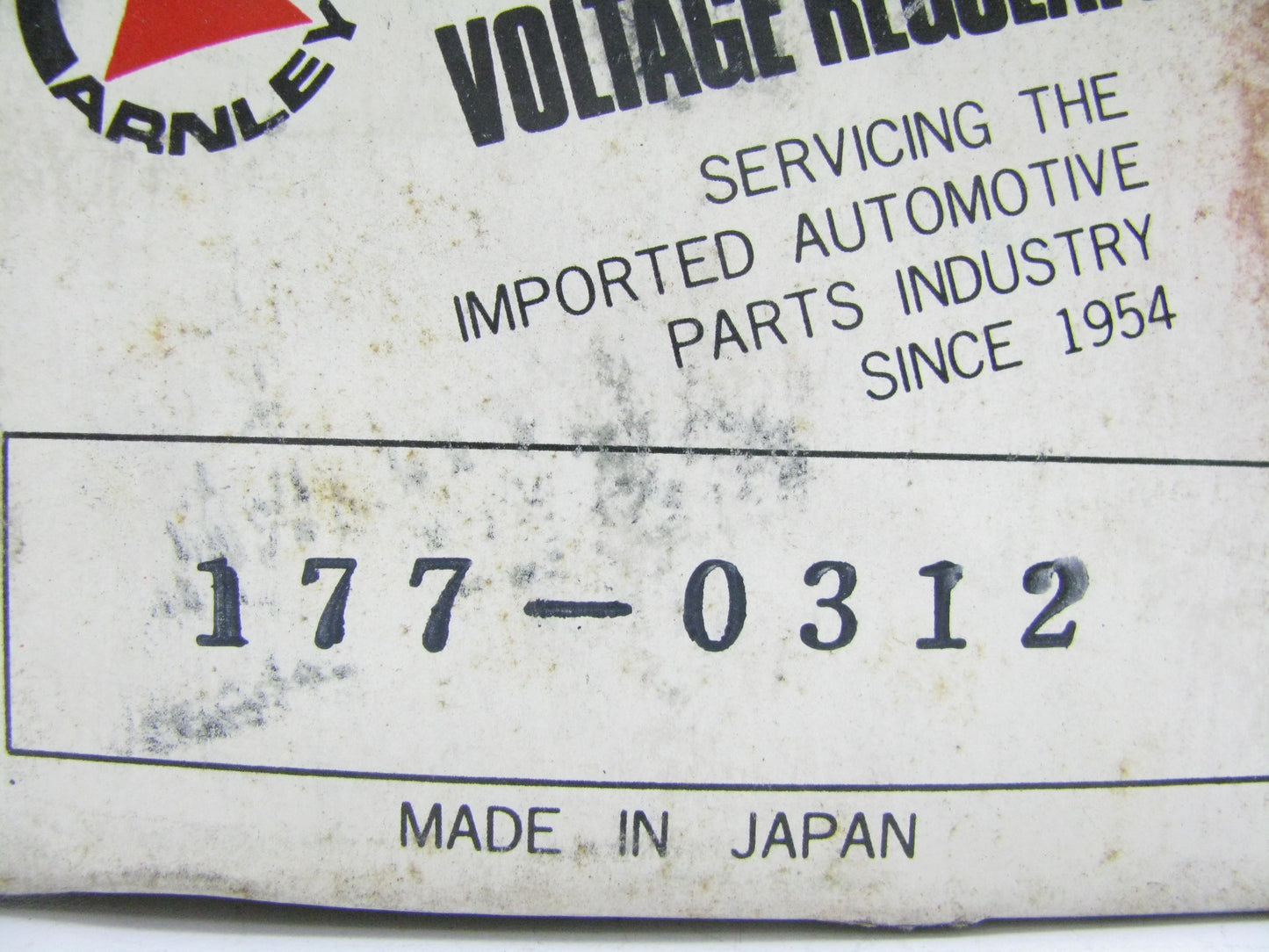 Beck Arnley 177-0312 FD ELECMAN HBA12-5 Voltage Regulator For 75-77 Datsun 280z