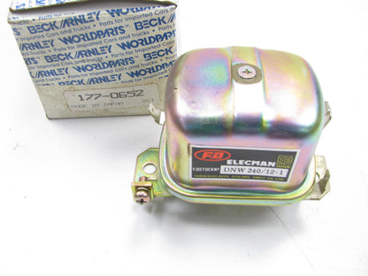 Beck Arnley 177-0652 Voltage Regulator FD Elecman DNW 240/12-1, MADE IN JAPAN